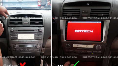 Màn hình DVD Android xe Toyota Camry 2006 - 2011 | Gotech GT8 